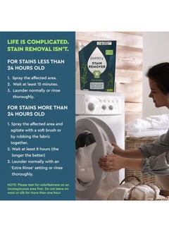 puracy Laundry Stain Remover Refill - Perfect Laundry, Pure Ingredients - with 6 SuperPlant Enzymes for Easy Removal of Fresh and Set-In Clothing Stains, 98.95% from Mother Nature, 48 Oz  - Image 4