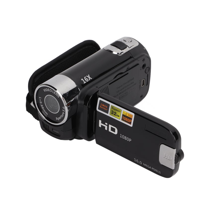 Video Camera Camcorder Full HD Camera Recorder 270° Rotation 2.7 Inch Color Screen 16X Zoom Digital Camcorders - Image 2