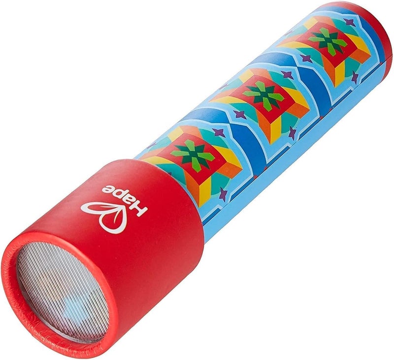 Hape Wonder Vision Kaleidoscope – Retro Themed Visual Toy for Kids Age 3+, Classic Optical Toy for Colour & S Discovery, Early Sensory Learning and Imaginative Play, Safe Non-Toxic Design - Image 3