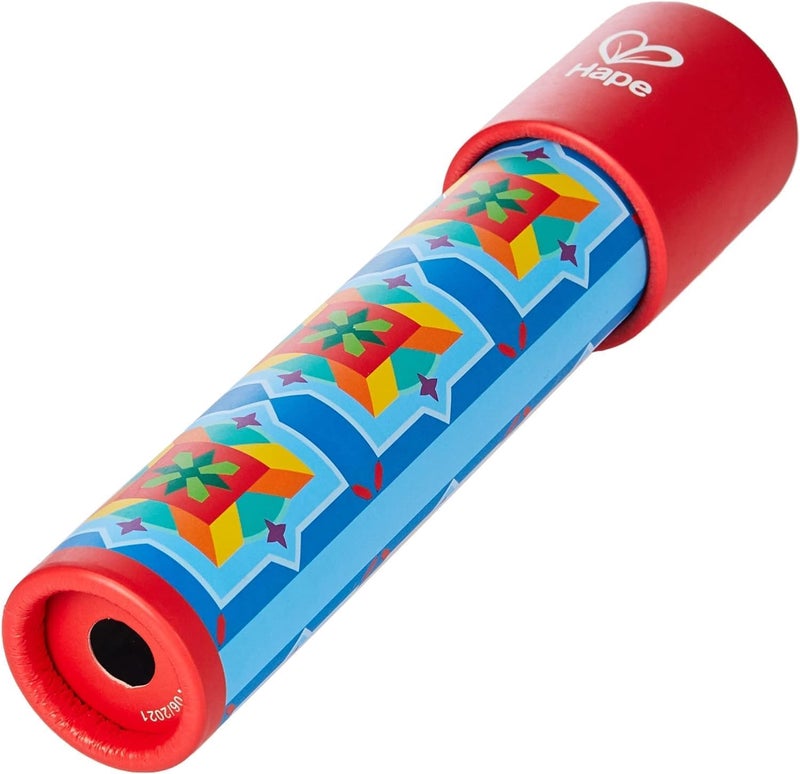Hape Wonder Vision Kaleidoscope – Retro Themed Visual Toy for Kids Age 3+, Classic Optical Toy for Colour & S Discovery, Early Sensory Learning and Imaginative Play, Safe Non-Toxic Design - Image 2