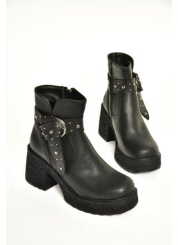 Fox Shoes T996227809 Black Thick Heeled Women's Boots  - Image 5