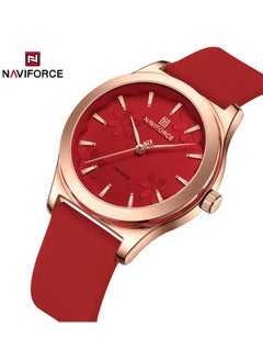 NAVIFORCE New NAVIFORCE Watch NF-5051 Women's Fashion Watch, Silicone Waterproof All-Time Touring Women's Quartz Watches  - Image 2