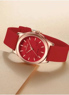 NAVIFORCE New NAVIFORCE Watch NF-5051 Women's Fashion Watch, Silicone Waterproof All-Time Touring Women's Quartz Watches  - Image 5
