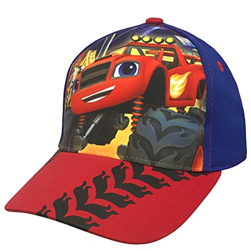 Nickelodeon Boys Blaze and The Monster Machine Baseball Cap 100 Cotton Red - Image 1