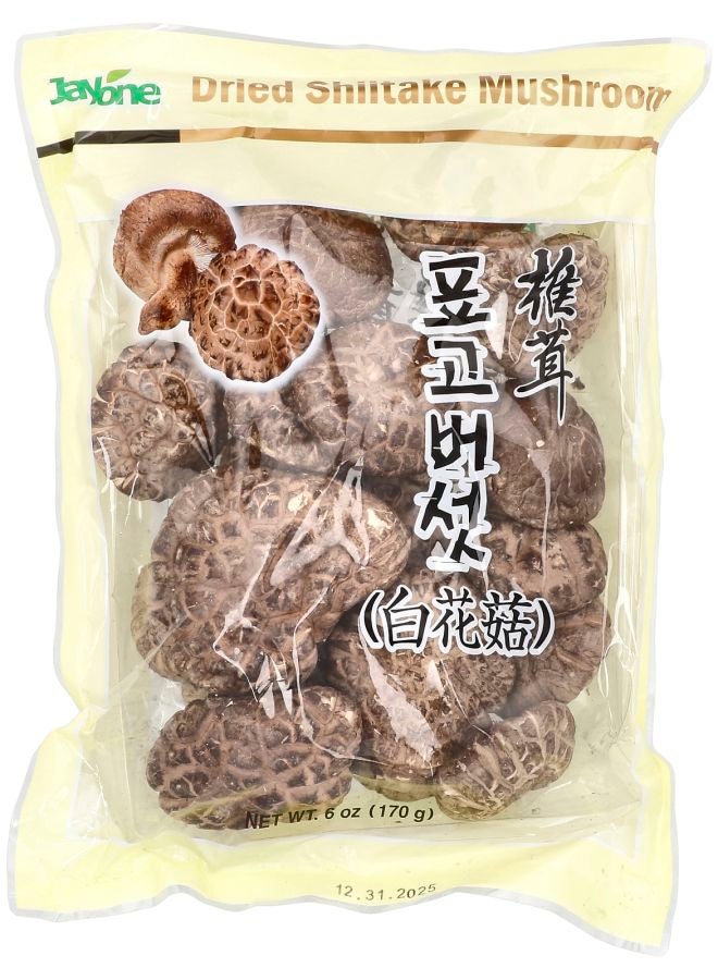 Jayone فطر شيتاكي المجفف 6 أونصات (170 جرام)