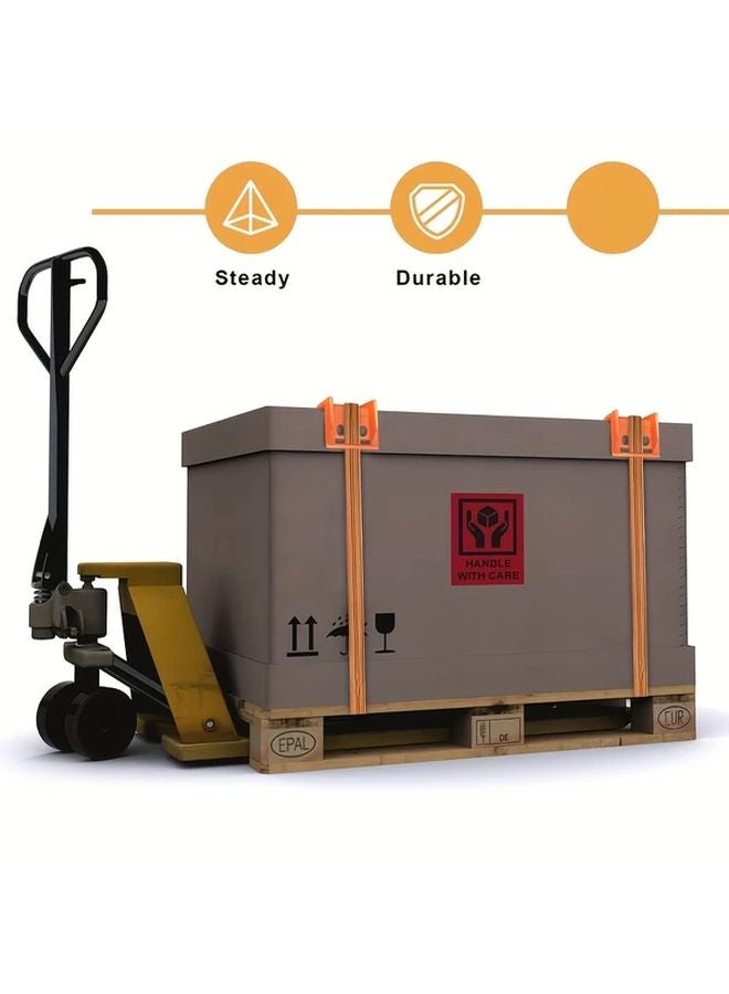 2pcs V Shaped Plastic Tie Down Edge Protectors For Cargo Loads And Shipping - Image 4