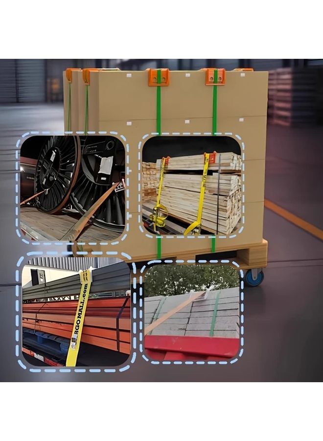 2pcs V Shaped Plastic Tie Down Edge Protectors For Cargo Loads And Shipping - Image 5