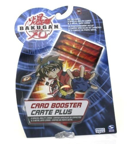 Bakugan Battle Brawlers Card Booster Pack 5 Cards - Image 1