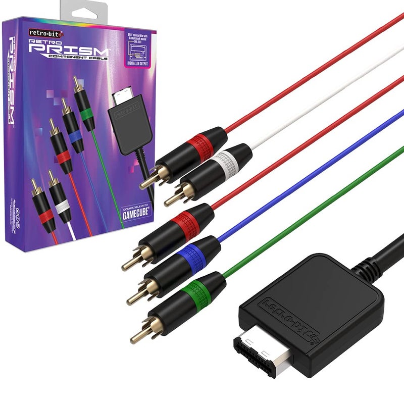 Retro Bit Retro-Bit Retro Prism Component Cable for Gamecube - Image 1