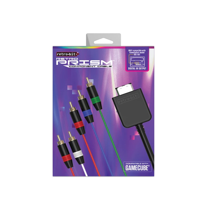 Retro Bit Retro-Bit Retro Prism Component Cable for Gamecube - Image 5
