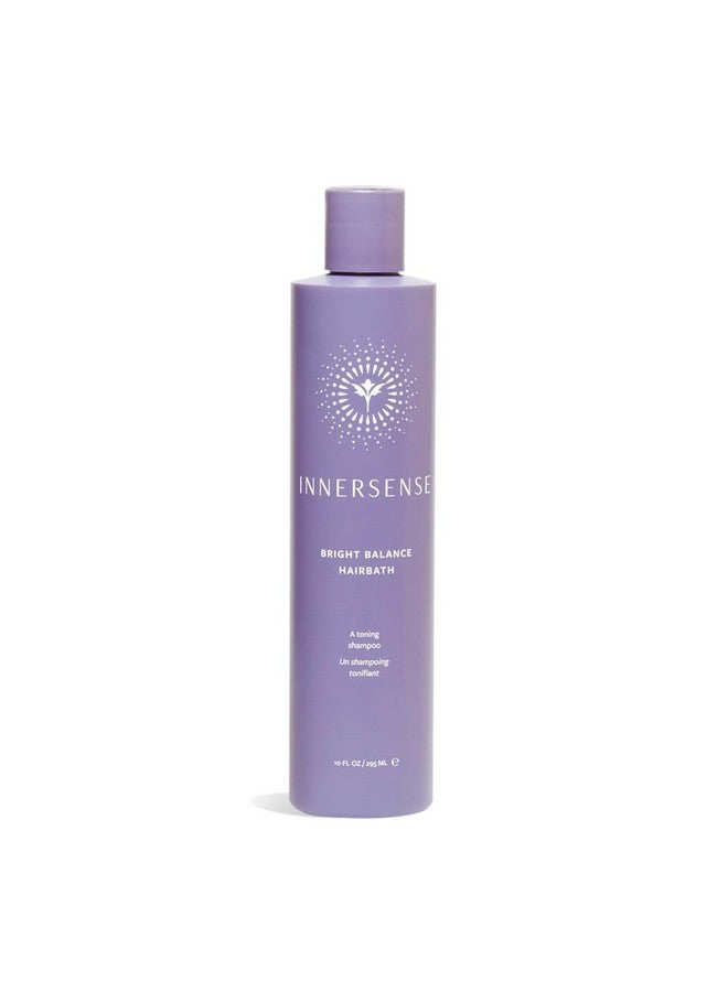 إنر سينس INNERSENSE Organic Beauty - Natural Bright Balance Purple Toning Hairbath | منتجات العناية بالشعر غير السامة والخالية من القسوة (10 أونصة سائلة | 295 مل) - Image 1