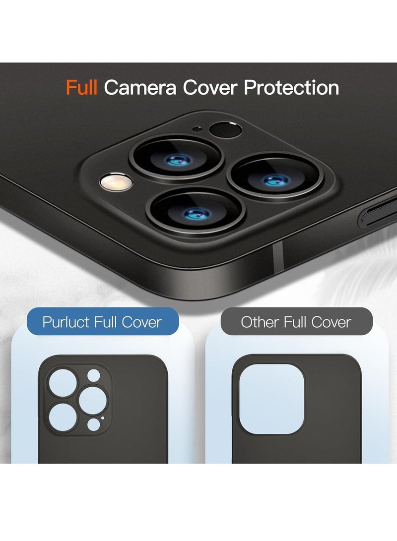 MUNTAQI iPhone 12 Pro Max Slim Case,Paper-Thin Matte Finish Skin Back Case [Anti-Fingerprints& Non Yellowing] Ultra Protective Cover - Image 3