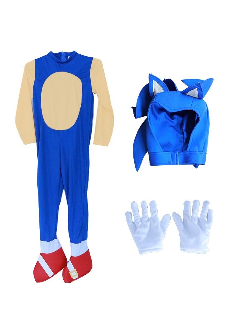 Sonic Advance Cosplay Costume For Kids - Image 3