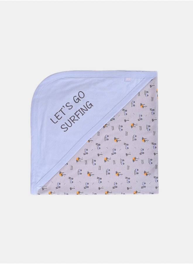 Junior Baby Boys Printed Blanket  - Image 1