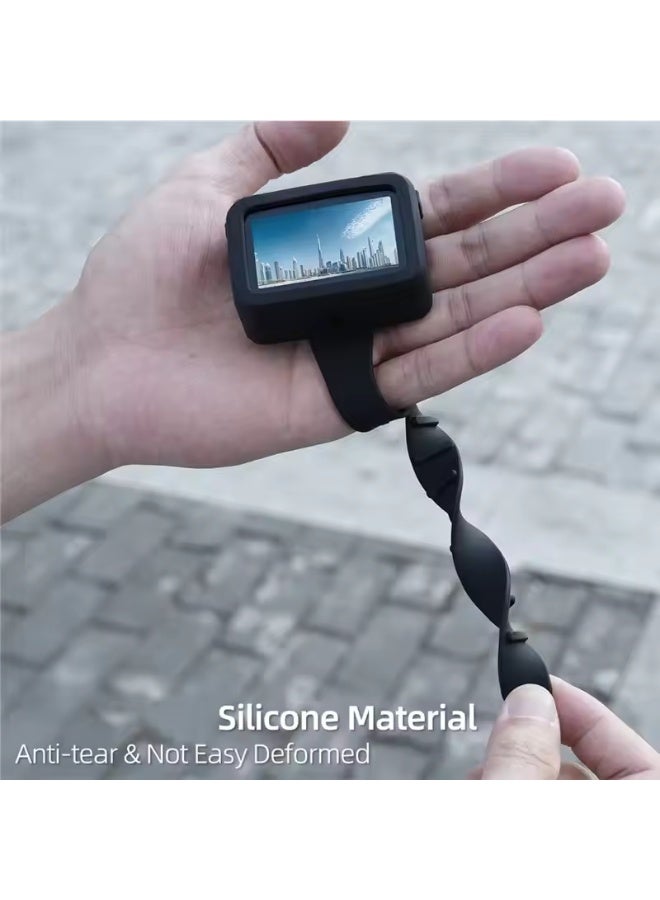 سني لايف جراب حماية من السيليكون يُثبّت على المعصم من SUNNYLIFE لكاميرا الحركة DJI Osmo Nano Vision Dock (ملحقات إضافية). - Image 3