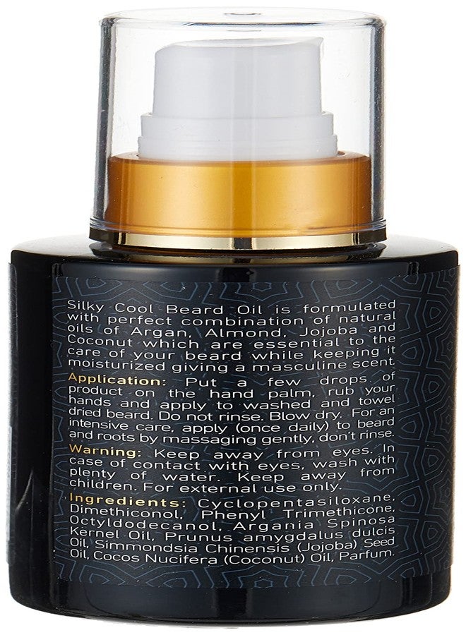 Silky Cool Sc Beard Oil 60ml - Image 2