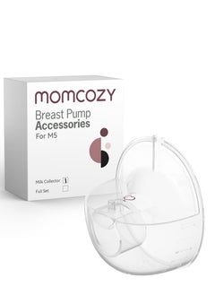 Momcozy Milk Collector for Momcozy M5, Original Momcozy M5 Breast Pump Replacement Accessories, 1 Pack