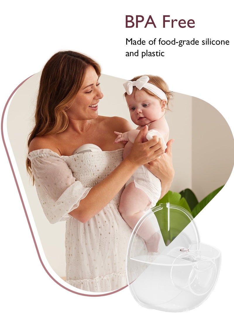 Momcozy - Momcozy Milk Collector for Momcozy M5, Original Momcozy M5 Breast Pump Replacement Accessories, 1 Pack - Image 1