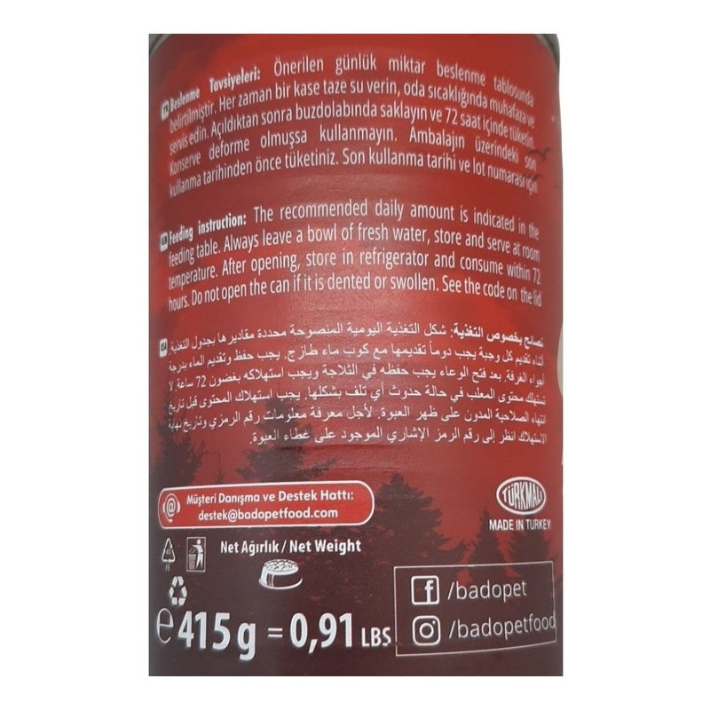 CANGO Adult Cat Food Canned-Liver - 415g -12 pcs - Image 4