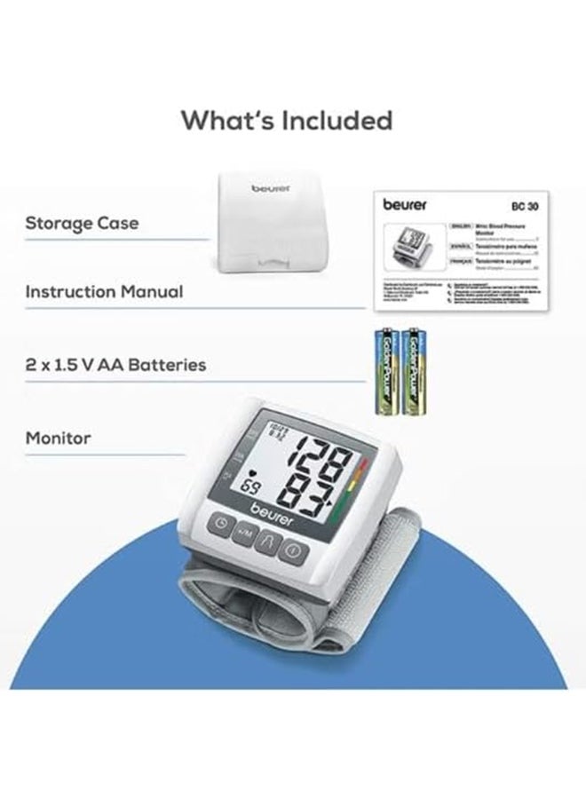 Beurer Bc 30 Wrist Blood Pressure Monitor - Image 3