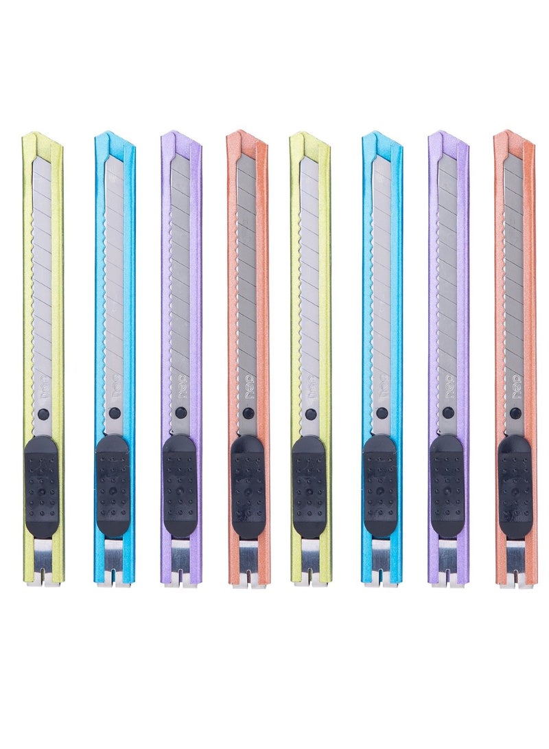 Deli 8-Piece Slim Utility Knife With Snap-Off Blades - Image 1