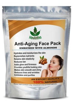 Havintha Antiaging Face Pack Enriched With Almonds For Skin Moisturizing Smooth Shiny ; Reduces Lines And Wrinkles 227 Gm  - Image 1