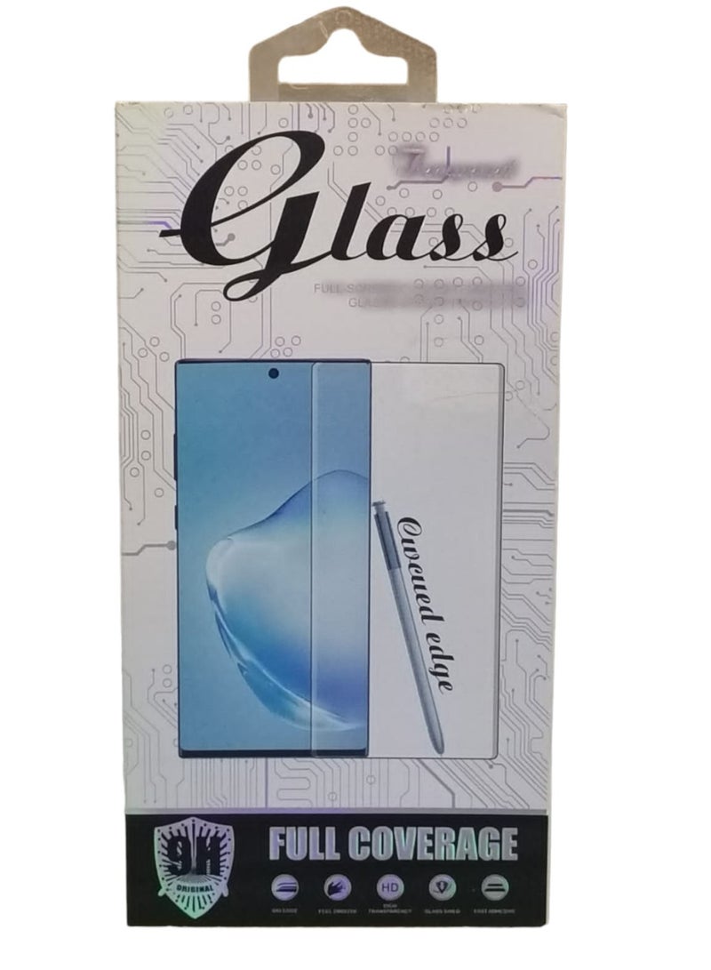 جلاس لاصقة حماية للشاشة من الزجاج المقوى بتغطية كاملة لهاتف سامسونج جالاكسي S23 بلس - Image 2