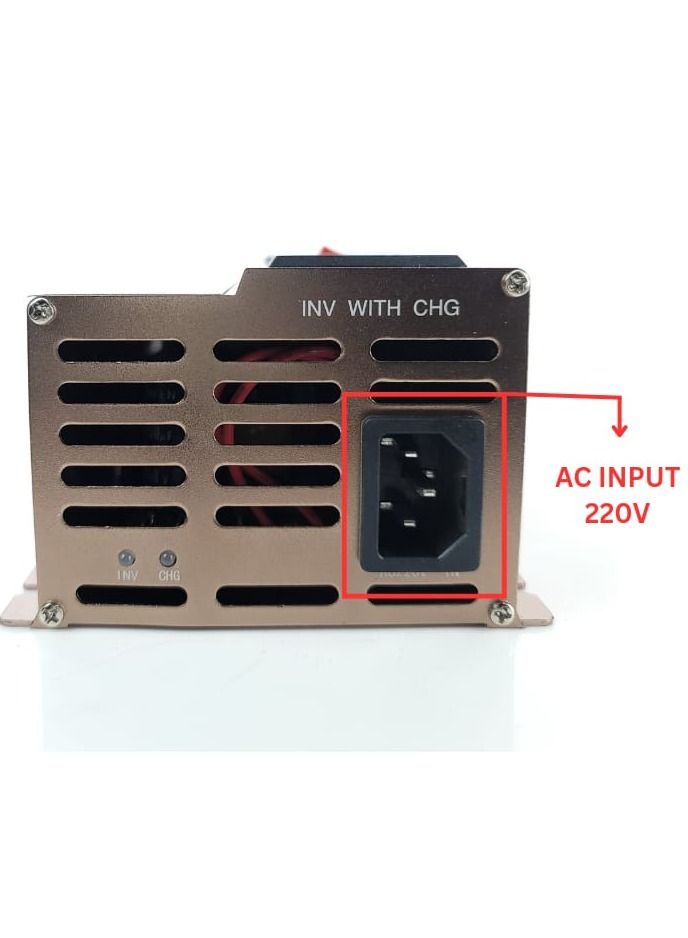 ويليون عاكس ويليون 12VDC To 220VAC - 1500W + شاحن بطارية 10A  - Image 4
