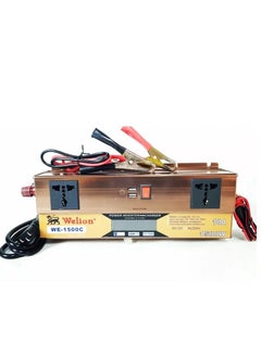Welion Inverter Welion 1500W-AC220V To DC12V+Charger Battery10A  - Image 1
