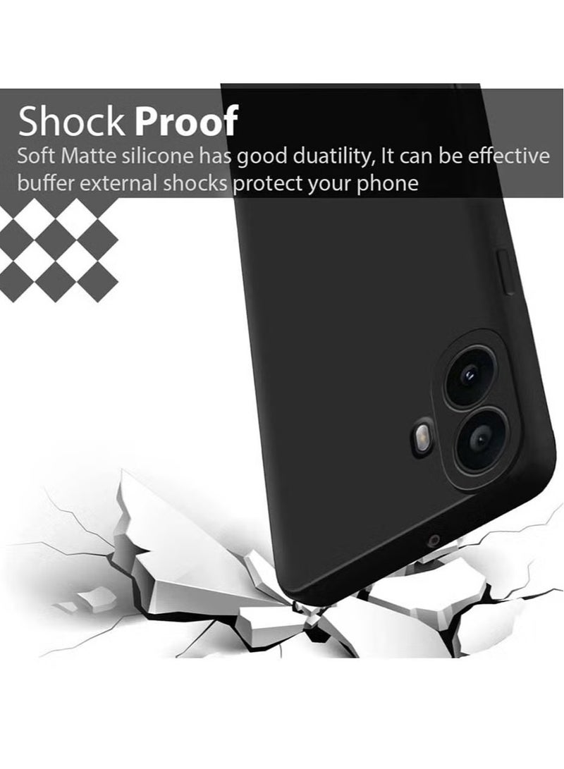TIGER Nothing CMF Phone 1 Case – Silky-Soft Touch Liquid Silicone, Anti-Scratch. Slim Fit, Flexible, Shockproof Protective Cover for Nothing CMF Phone 1, Premium Soft-Touch Case. - Image 5