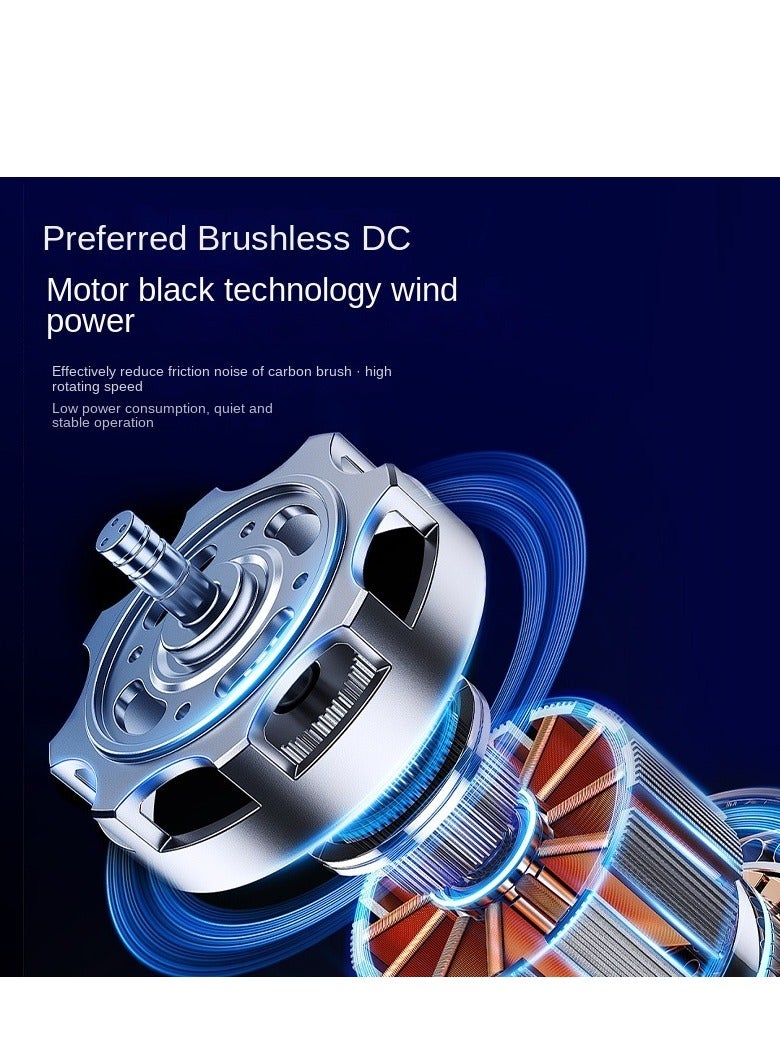 Handheld iced semiconductor refrigeration fan USB charging portable desktop outdoor small fan - Image 5