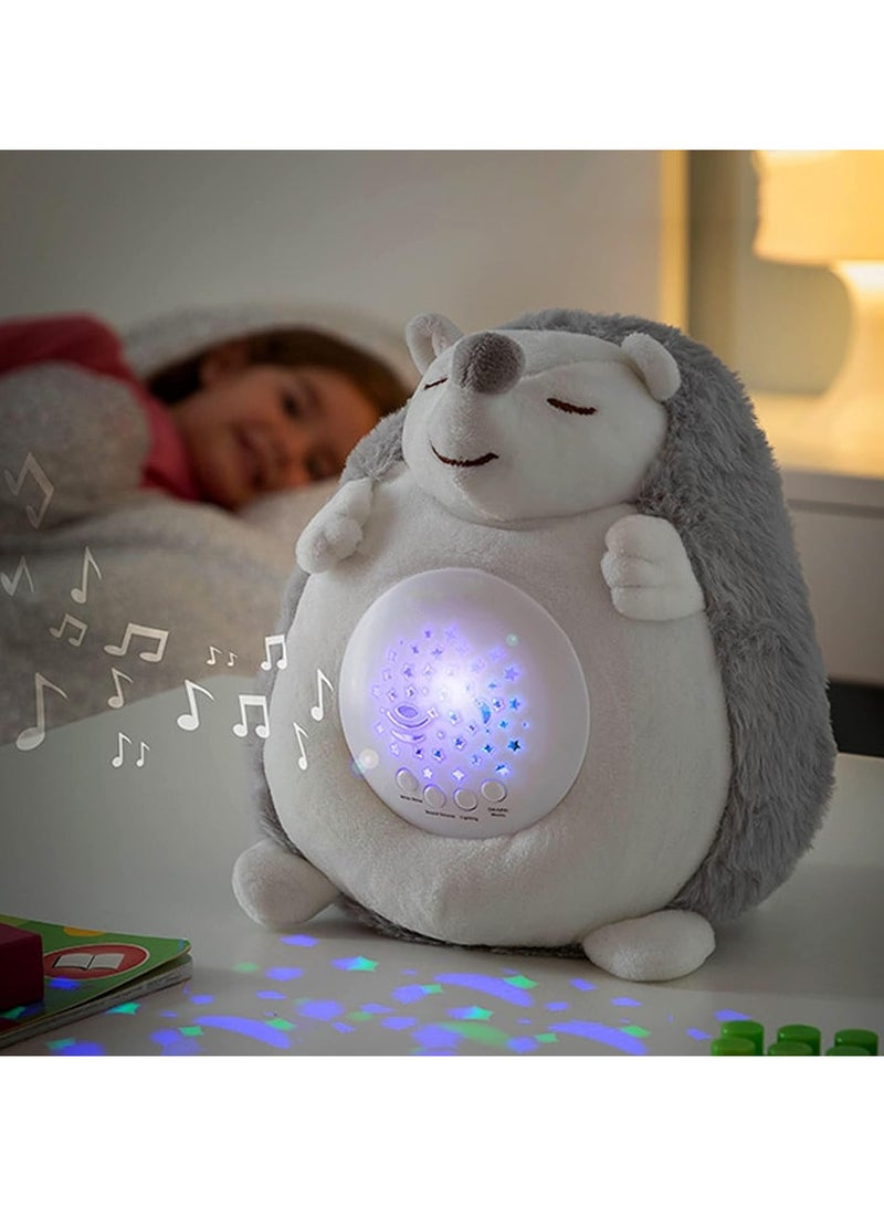 عام "دمية مهدئة للنوم مع موسيقى هادئة وإضاءة لطيفة - وسادة نوم ناعمة مع جهاز ضوضاء بيضاء للمواليد والرضع والكبار" - Image 2