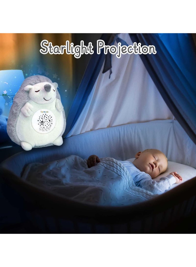 عام "دمية مهدئة للنوم مع موسيقى هادئة وإضاءة لطيفة - وسادة نوم ناعمة مع جهاز ضوضاء بيضاء للمواليد والرضع والكبار" - Image 4