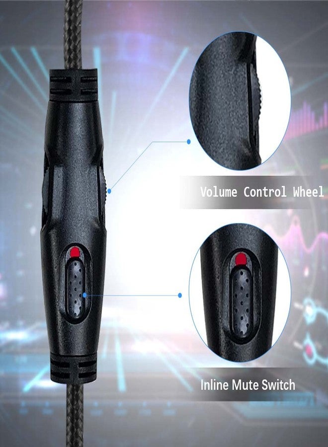 QJYTH Replacement Cable Cord Compatible with Kingston Hyperx Cloud Alpha and Cloud Mix Gaming Headset, Headset Audio 3.5mm Cable with Inline Mute & Volume Control (No Inline Mic, Black) - Image 3