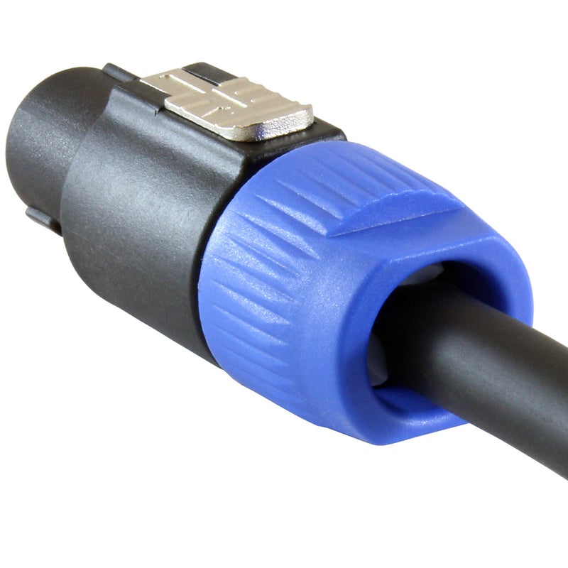 GLS Audio Speaker Plug Twist Lock 4 Pole Speaker Plug Compatible with Neutrik Speakon NL4FC, NL4FX, NLT4X, NL2FC - Pack of 4 - Image 5