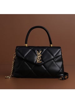 Generic Chic Quilted Chain Shoulder Bag Women Summer 2024 Black 