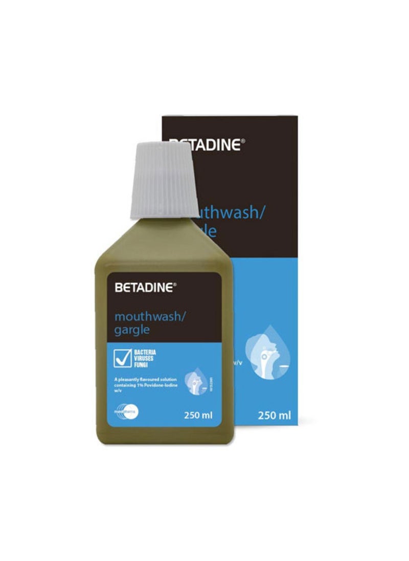 BETADINE Mouthwash/Gargle 250ml 