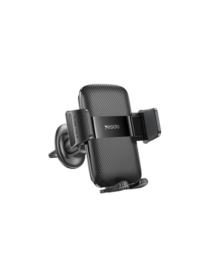 Yesido C251 360 Free Rotation One-second Automatic Clamping Auto-locking High Quality Air Vent Phone Holder - Image 1