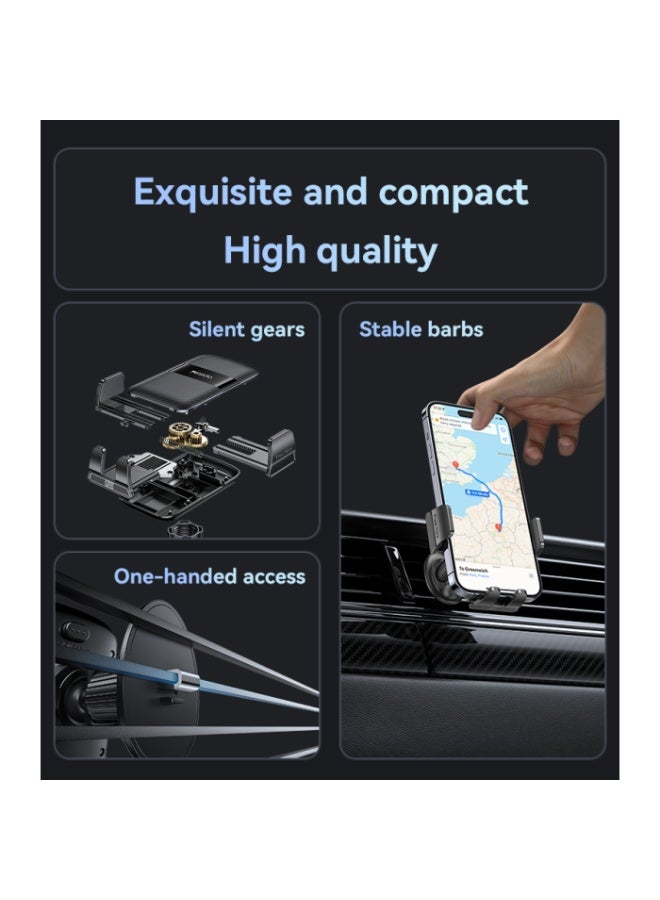 Yesido C251 360 Free Rotation One-second Automatic Clamping Auto-locking High Quality Air Vent Phone Holder - Image 3