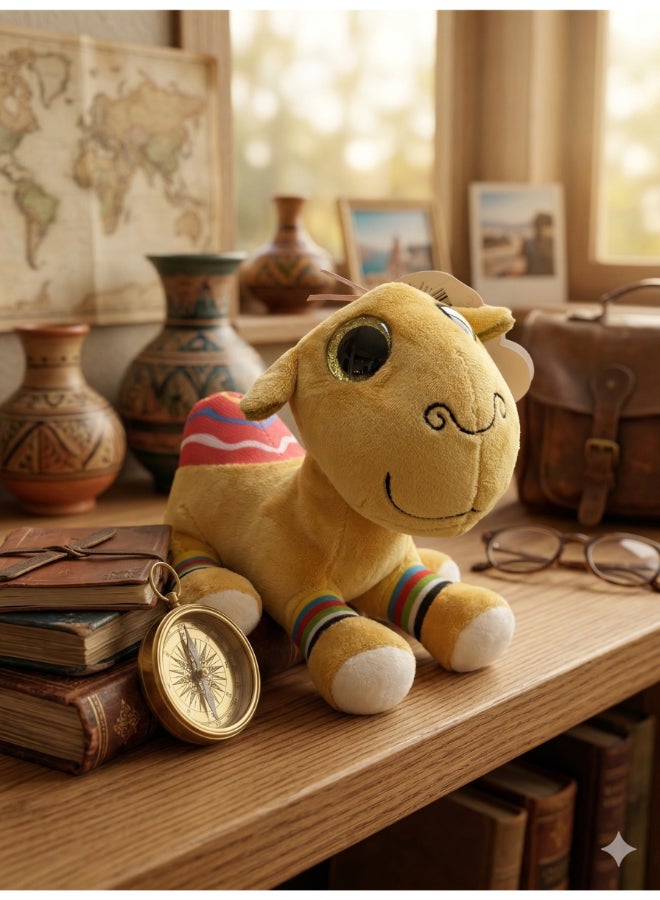فلاف مالز Fluffmals Soft Plush Animal Toy – Abu Camel 15cm - Image 3