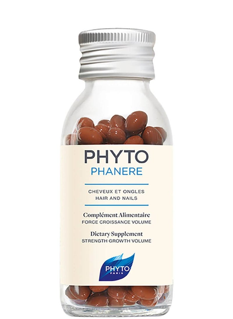 Phyto - Phytophanere Dietary Supplement Strength Growth Volume Hair & Nails Capsules 2 x 120 - Image 1