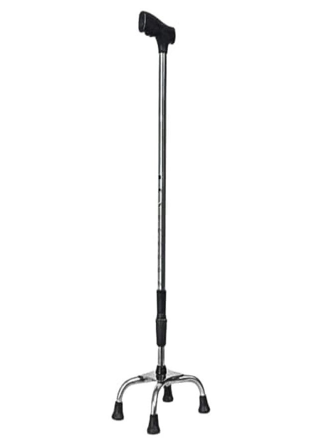 SR BIOTECH SRBIOTECH Height Adjustable Four Leg Walking Stick,Old Age Stick for Men & Women | Walk Stick for Old People | Walking Sticks for Old Age People with Enhanced Stability | Customizable Comfort - Image 1