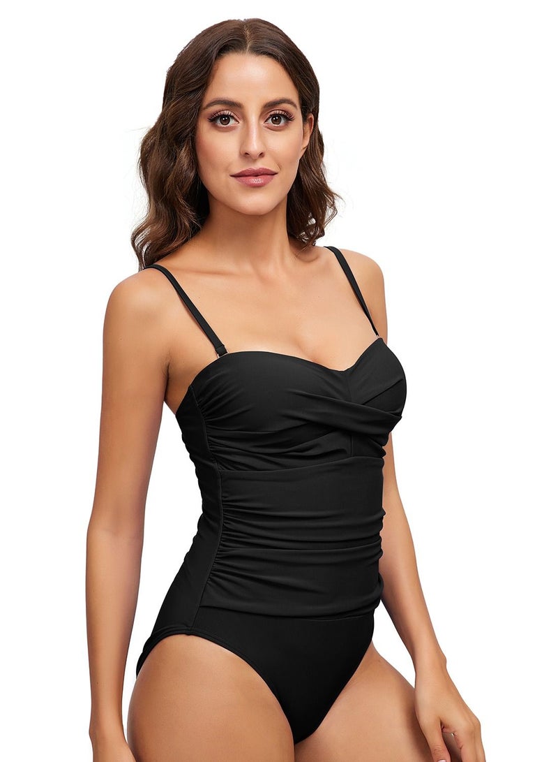 Loquat Triangle strap one-piece swimsuit  - Image 2