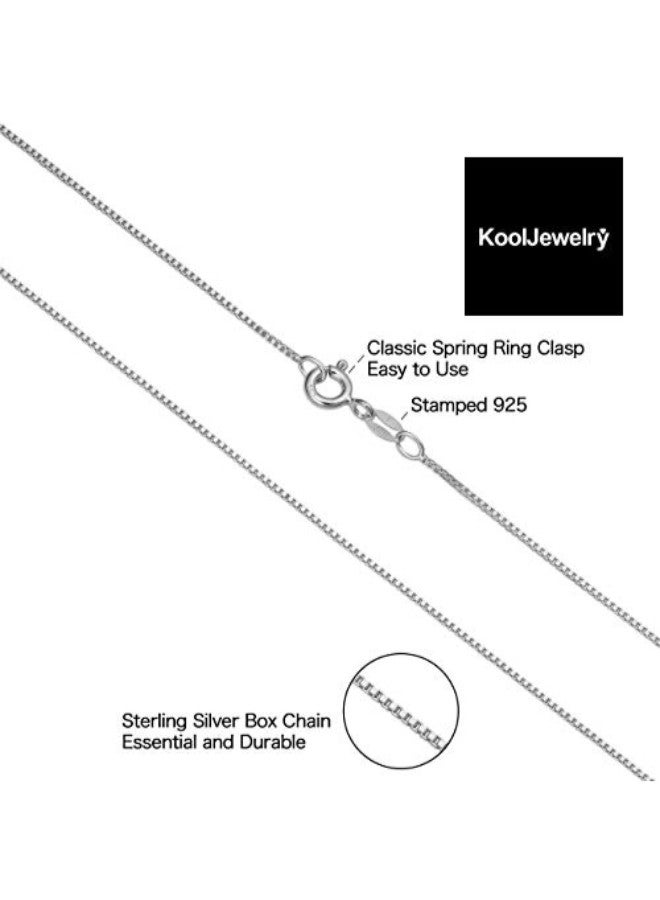 كول جوليري عقد على شكل سلسلة من المكعبات من الفضة الإسترليني عيار 925 - Image 3