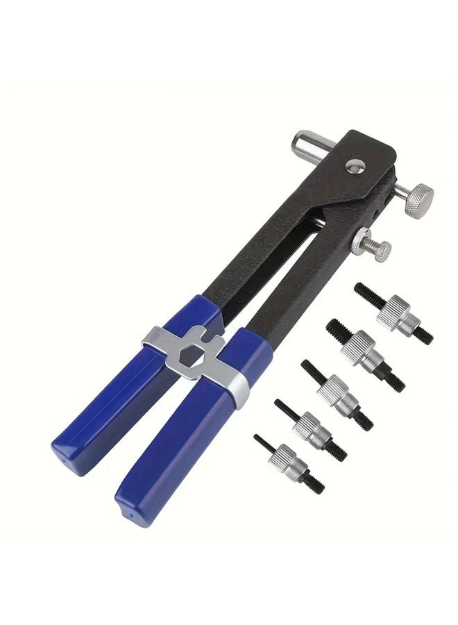 6pcs Professional Rivet Nut Tool Kit M3 M4 M5 M6 M8 Mandrel Hand Riveter Gun - Image 4