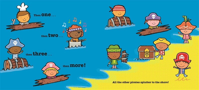 Ten Little Pirates Board Book - Image 2