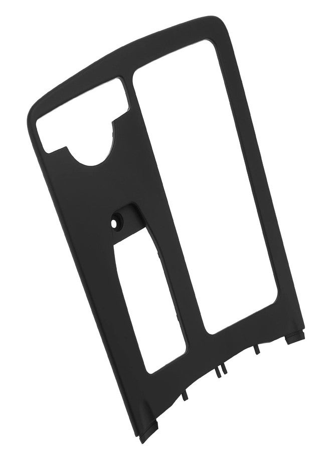 CYCDIY Black Central Armrest Cup Holder Frame Panel Trim Cover Compatible with Mercedes Benz W204 C180 C200 C220 C300 E W207 W212 E260 - Image 4