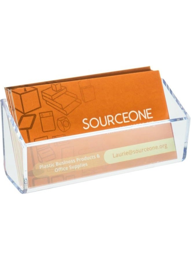 SOURCEONE.ORG Source One Magnetic Business Card/Gift Card Clear Holder Display (S1-Magnet) - Image 1