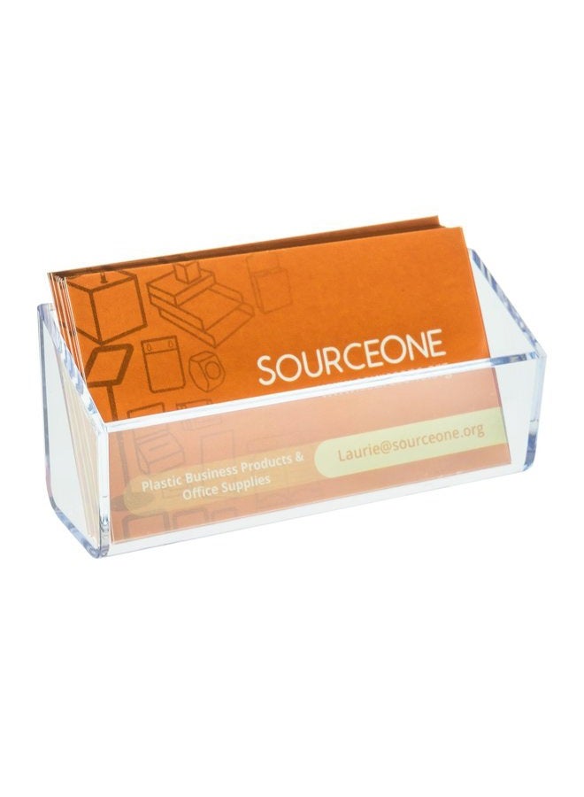 SOURCEONE.ORG Source One Magnetic Business Card/Gift Card Clear Holder Display (S1-Magnet) - Image 2
