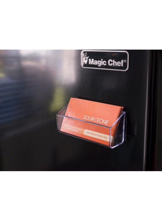 SOURCEONE.ORG Source One Magnetic Business Card/Gift Card Clear Holder Display (S1-Magnet) - Image 5